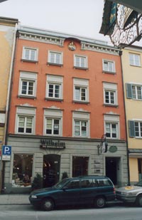 Fassadenansicht Wohn- und Geschäftshaus Rosenheim